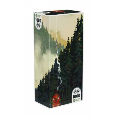 R�fl�xion  PUZZLE UNIVERSE Little Red House - 1000 pi�ces