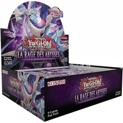 Boite de Boosters Fran�ais Yu-Gi-Oh! Display de 24 Boosters - Rage des Abysses