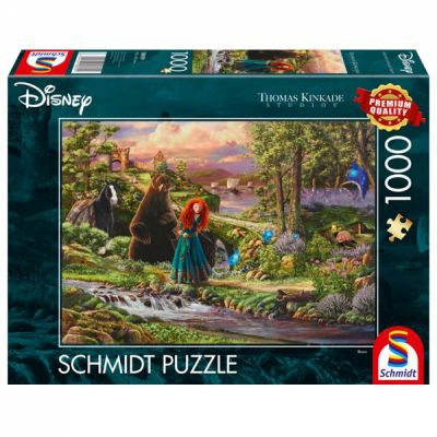  R�flexion PUZZLE DISNEY - REBELLE : MERIDA, La L�gende des Hautes Terres