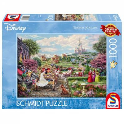  R�flexion PUZZLE DISNEY - CENDRILLON, Et ils v�curent heureux...