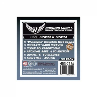 Prot�ges cartes Sp�ciaux  SLEEVES 57X57 WYRMSPAN PREMIUM
