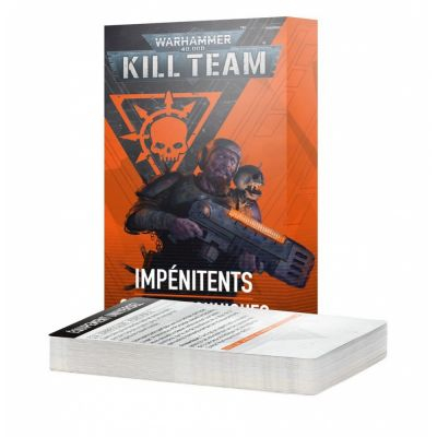 D�s et Gemmes Warhammer 40.000 Warhammer 40.000 - Kill team : Imp�nitents (Cartes Techniques)