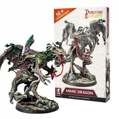 Figurine Jeu de R�le Dungeon & Lasers - Mimic Dragon : Watcher in the woods