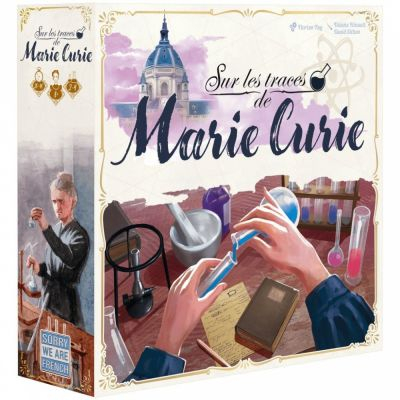 Jeu de Plateau Strat�gie Sur les traces de Marie Curie