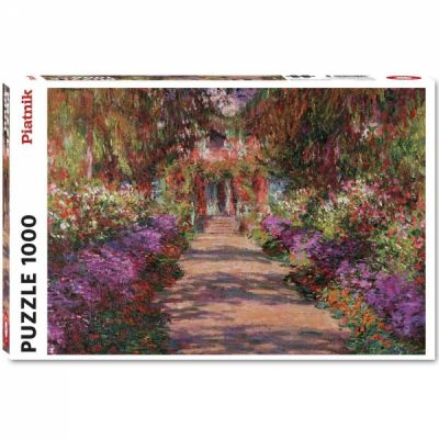 R�flexion Puzzle 1000 - Une all�e dans le jardin de Monet, Giverny