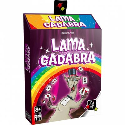 Jeu de Cartes Gigamic bo�te biseau Lama Cadabra (bo�te biseau)