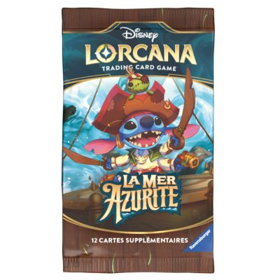 Booster Fran�ais Lorcana La Mer Azurite