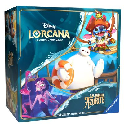 Coffret Lorcana Tr�sor des Illumineurs - La Mer Azurite