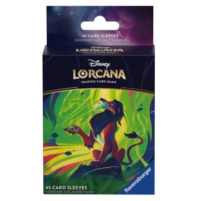Prot�ges Cartes Standard Lorcana Sleeves Lorcana : Scar