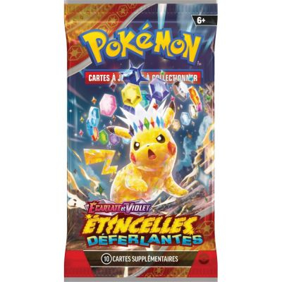 Booster Fran�ais Pok�mon EV08 - Ecarlate et Violet - �tincelles D�ferlantes