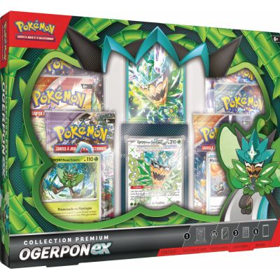 Coffret 6 Boosters Pok�mon Collection Premium Ogerpon EX