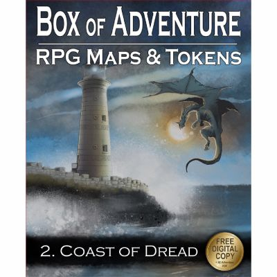 Tapis de Jeu Jeu de R�le Box of Adventure - 2. Coast of Dread