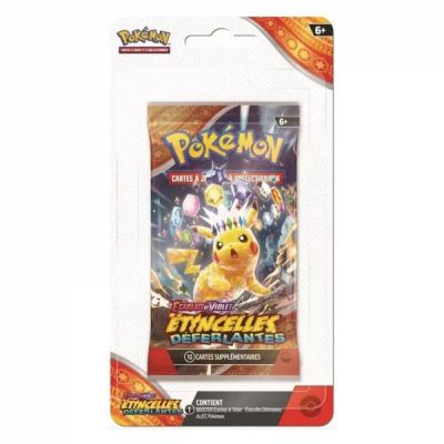 Booster Fran�ais sous Blisters Pok�mon EV08 - Ecarlate et Violet - �tincelles D�ferlantes (En Blister)