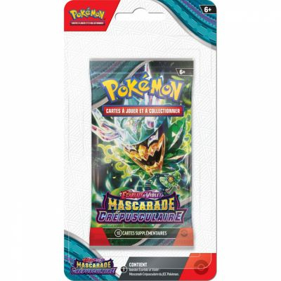 Booster Fran�ais sous Blisters Pok�mon EV06 - Ecarlate et Violet - Mascarade Cr�pusculaire - Blister