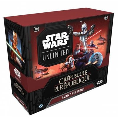 Decks Pr�construits Star Wars Unlimited Pack d'Avant-Premi�re - Cr�puscule de la R�publique