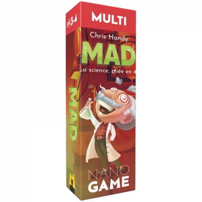 Jeu de Cartes Strat�gie Nanogame - MAD