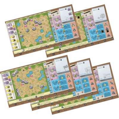 Deck-Building Strat�gie Ark Nova - Plateau zoo recto/verso bonus n�2