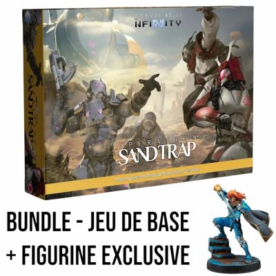 Figurine  Infinity - Battle Pack Operation Sandtrap (en fran�ais) + Bo�te Figurine exclusive de Korsan, Corsairs of the Gate (BUNDLE)