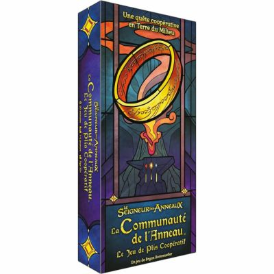 Coop�ratif  Le Seigneur des Anneaux - La Communaut� de l'Anneau - Le jeu de plis coop�ratif
