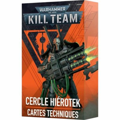 D�s et Gemmes Warhammer 40.000 Warhammer 40.000 - Kill team : Cercle Hi�rotek (Cartes Techniques)