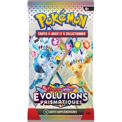 Booster Fran�ais Pok�mon EV8.5 Ecarlate et Violet - Evolutions Prismatiques