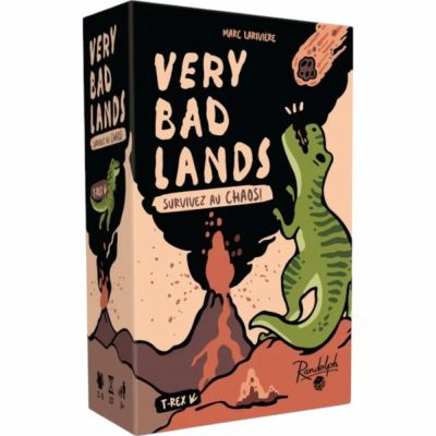 Jeu de Cartes  Very Badlands - T-Rex