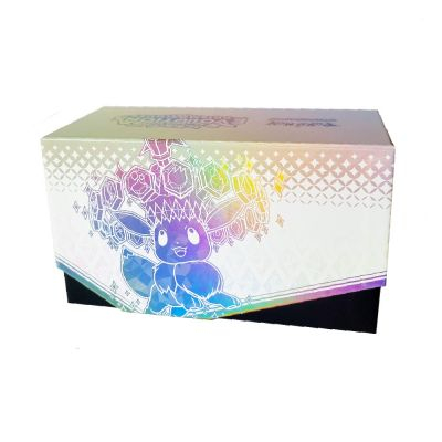 Boite Vide ETB Pok�mon Deck case Evolutions Prismatiques EV8.5 + 4 S�parateurs
