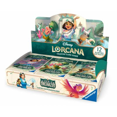 Boite de Boosters Fran�ais Lorcana Display de 24 boosters : L'�le d'Archazia