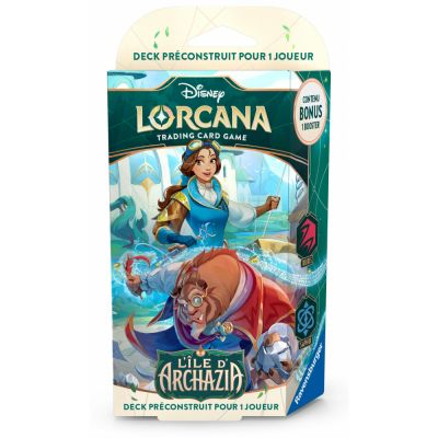 Deck de Demarrage Lorcana L'�le d'Archazia : La Belle et la B�te