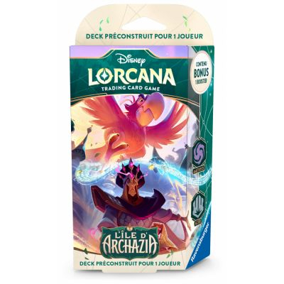 Deck de Demarrage Lorcana L'�le d'Archazia : Iago et Jafar