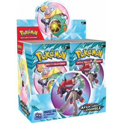 Boite de Boosters Fran�ais Pok�mon Display 36 Boosters EV09 - Ecarlate et Violet - Aventures Ensemble