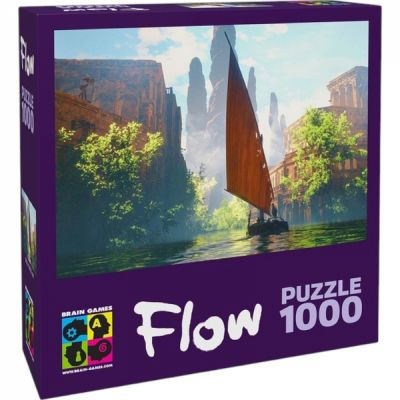 Puzzle Flow 1000 pi�ces : B�teau paysage
