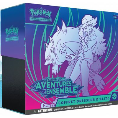 ETB Coffret Dresseur d'Elite Pok�mon EV09 Ecarlate et Violet - Aventures Ensemble