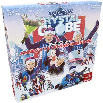 Jeu de Cartes Rapidit� Biathlon Crystal Globe - �dition Sp�ciale - Annecy le Grand-Bornand