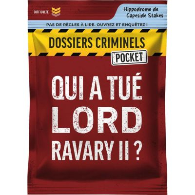 Enqu�te Enqu�te Dossiers Criminels Pocket 2 - Qui a tu� Lord Ravary II ?