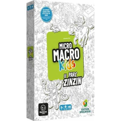 Enigme Coop�ration MicroMacro Kids : Le Parc Zinzin