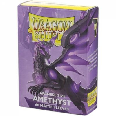 Prot�ges Cartes Format JAP  Dragon Shield Sleeves Matte - Amethyst - par 60