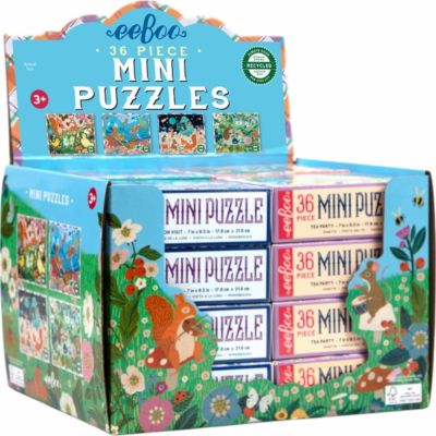  R�flexion Mini Puzzles Eeboo - Victoria Ball (1 parmi 4 visuels diff�rents)