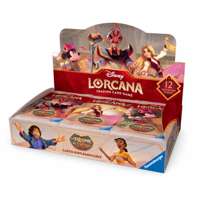 Boite de Boosters Fran�ais Lorcana Display de 24 boosters : Le R�gne de Jafar