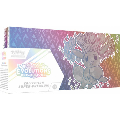 Coffret Collection Ultra Premium Pok�mon EV8.5 Ecarlate et Violet - Evolutions Prismatiques - Collection Super Premium Evoli
