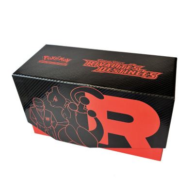 Boite Vide ETB Pok�mon EV10 Ecarlate et Violet - Rivalit�s Destin�es - Deck case + 4 S�parateurs