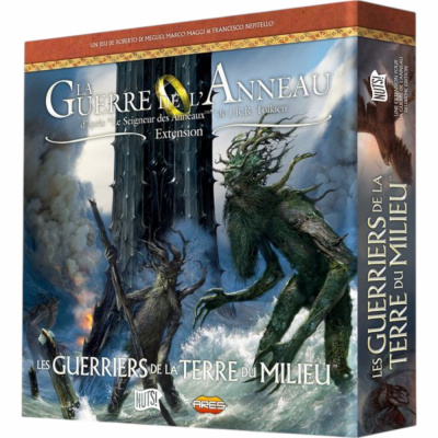 Jeu de Plateau  Le Seigneur des Anneaux : La Guerre de L'Anneau - Les Guerriers de la Terre du Milieu (Extension)