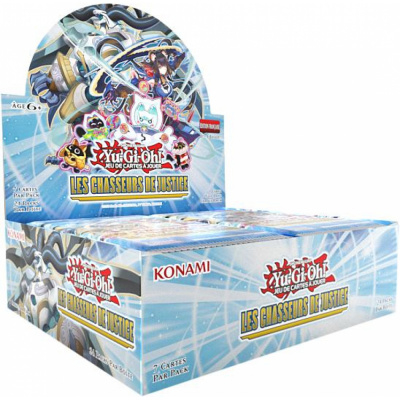 Boite de Boosters Fran�ais Yu-Gi-Oh! Display de 24 boosters - Les Chasseurs de Justice