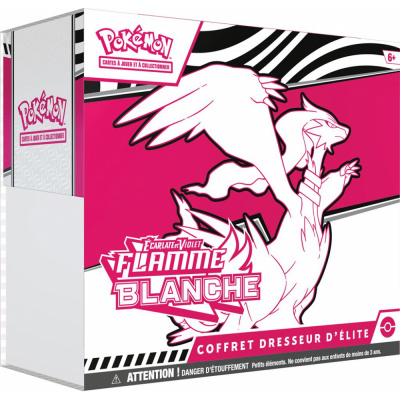 ETB Coffret Dresseur d'Elite Pok�mon EV10.5 Ecarlate et Violet - Flamme Blanche