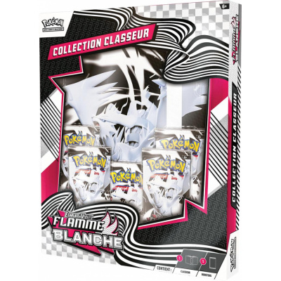 Coffret 5 Boosters Pok�mon EV10.5 Ecarlate et Violet - Flamme Blanche - Collection Classeur