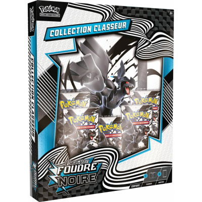 Coffret 5 Boosters Pok�mon EV10.5 Ecarlate et Violet - Foudre Noire - Collection Classeur