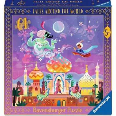  R�flexion Puzzle 64 pi�ces - Tales Around the World : Aladin et la Lampe Merveilleuse