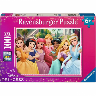  R�flexion Ravensburger - Puzzle 100 p XXL - Disney Princesses : La vie est un conte de f�es