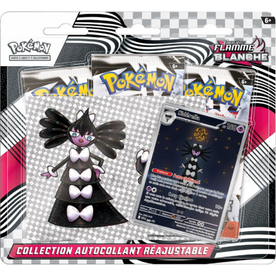 Tripack 3 Boosters Pok�mon EV10.5 Ecarlate et Violet - Flamme Blanche : Sid�rella