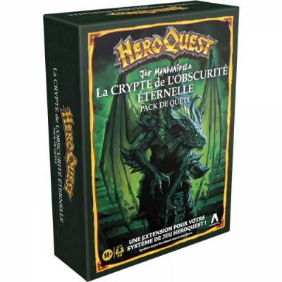 Exploration Aventure HeroQuest - Extension : La Crypte de l'Obscurit� �ternelle (Pack de Qu�te)